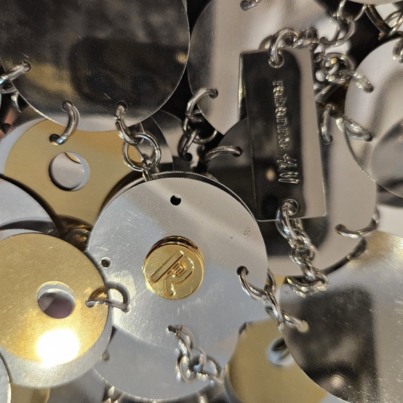 Rabanne H&M Sold Out Sequin Disc Mini Dress XS - Picture 2 of 13